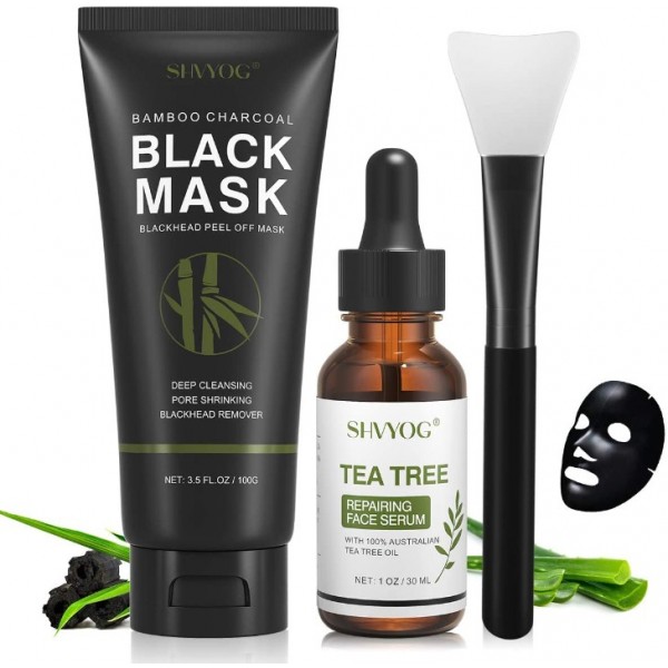 Blackhead Peel Off Face Mask, SHVYOG 3-in-1 Blackh...