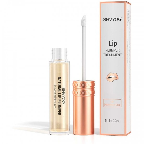 Natural Lip Plumper, Lip Enhancer Fuller Lip Plumping Balm Lip Care Serum Moisturizing & Hydrated Sexy Lips, Maximizer Lip Care